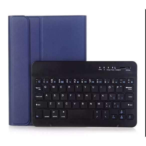 Bao Da Kèm Bàn Phím Không Dây Cho Samsung Galaxy Tab A7 lite SM T220 T225 8.7 inch.