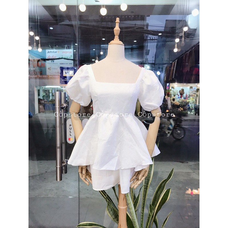 ÁO BABYDOLL CỘT NƠ LƯNG KRISTY DOLL TOP
