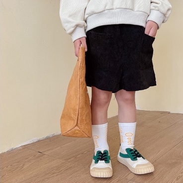 Vớ Dài Ngang Bắp Chân Bằng Cotton Nguyên Chất In Họa Tiết Hoạt Hình Dễ Thương Thoải Mái Thời Trang Mới Dành Cho Trẻ Em 1-12 Tuổi