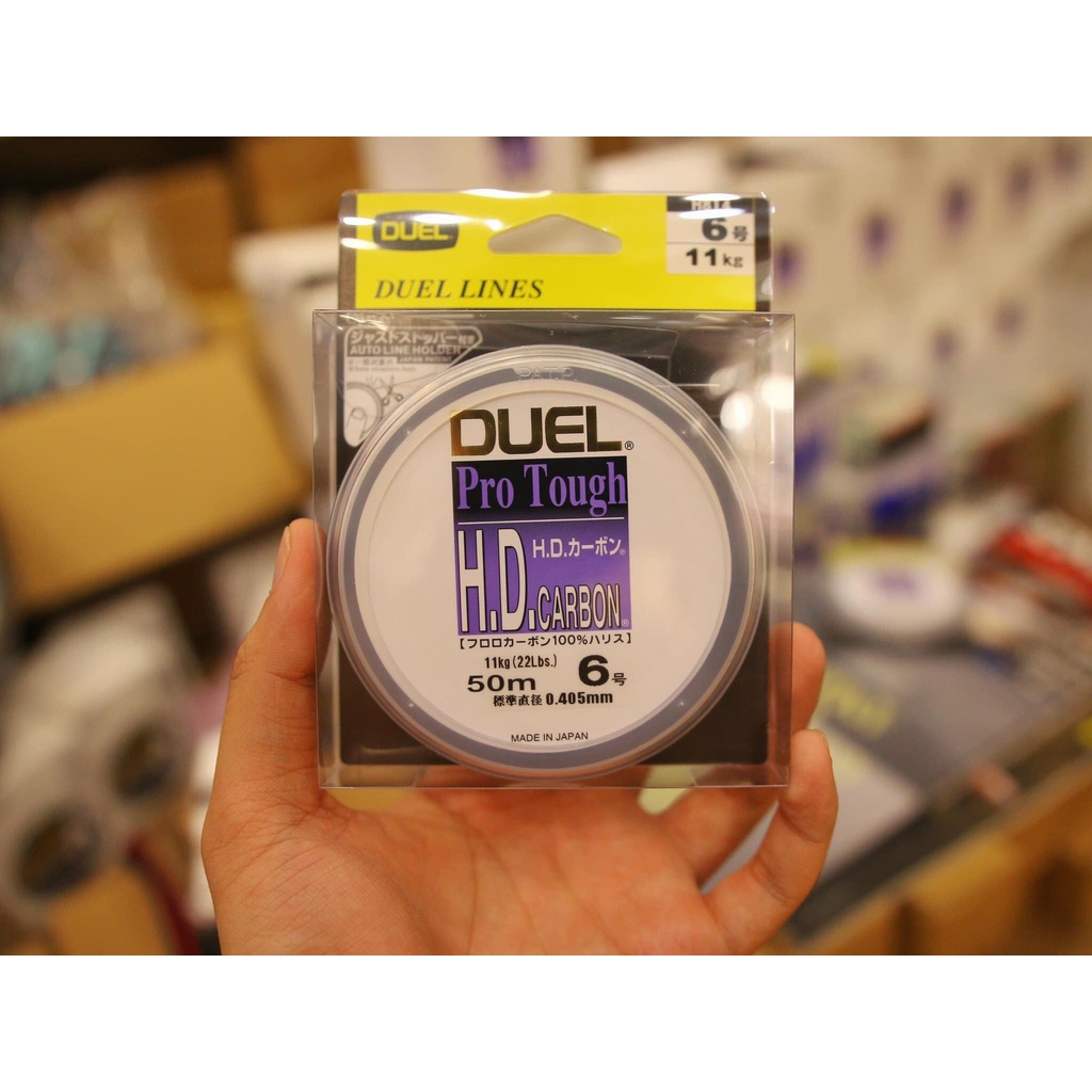 Dây câu cá LEADER chống đứt H.D.CARBON FLUOROCARBON100% 50m