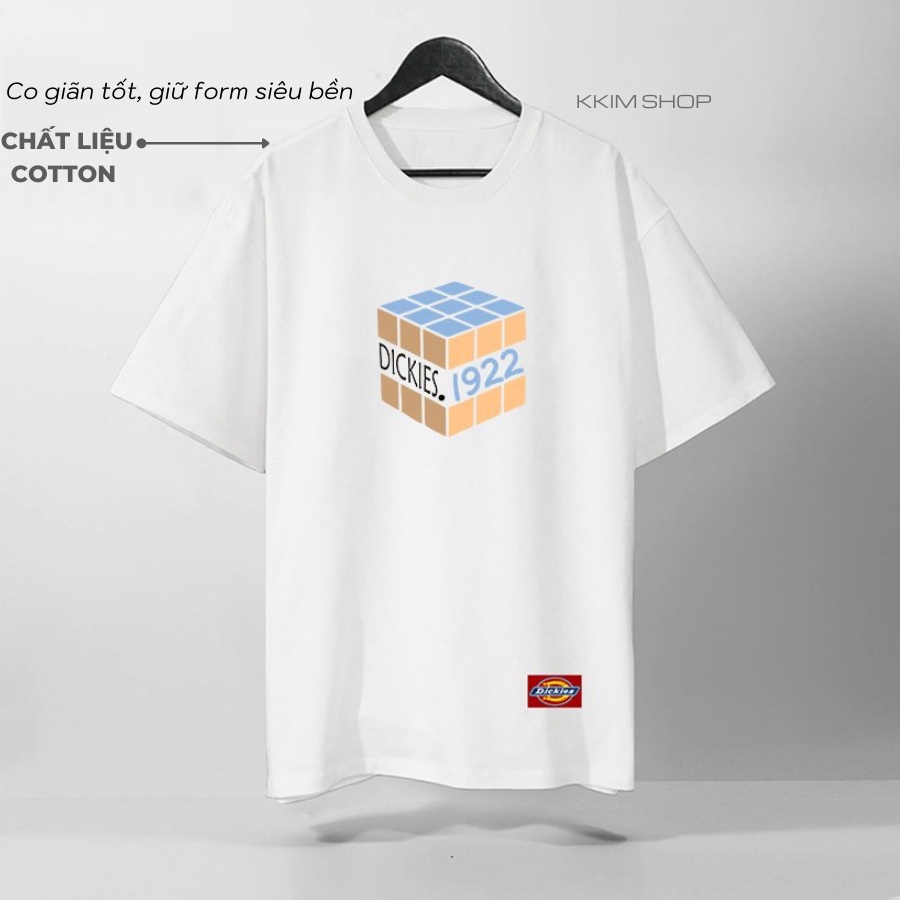 Áo Thun Tay Lỡ Dickies, áo phông Unisex nam nữ Form rộng oversize, chất liệu Cotton. KKIMShop