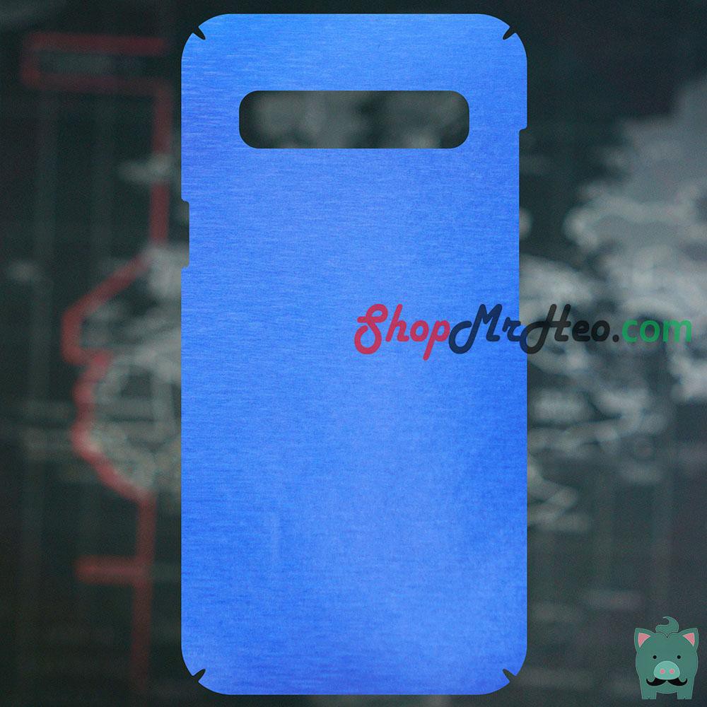 Skin Dán Mặt Sau Lưng Vân Nhôm Samsung Galaxy S10 - S10e - S10 Plus - S10 5G