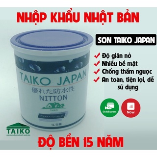 [Chính Hãng]Keo Quét Nhật Bản-Taiko Japan Chống Thấm Vết Nứt Mái Nhà, Sàn Nhà Vệ Sinh, Máng Xối, Mái Tôn, Sàn Nhà Triệt