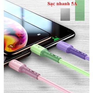 Cáp sạc nhanh 5A giao diện mới micro USB/Type-C/