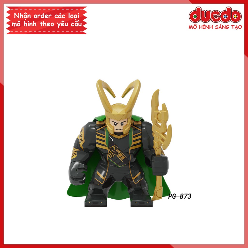 Bigfig nhân vật siêu anh hùng trong End Game - Đồ chơi Lắp ghép Xếp hình Mini Minifigures Iron Man Big Fig Pogo PG 8258