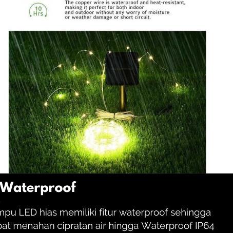Thánh thần ơi.|Dây Đèn Chớp Led Trang Trí Ngoài Trời Chạy Năng Lượng Mặt Trời Chống Thấm Nước 10m Mã LR31