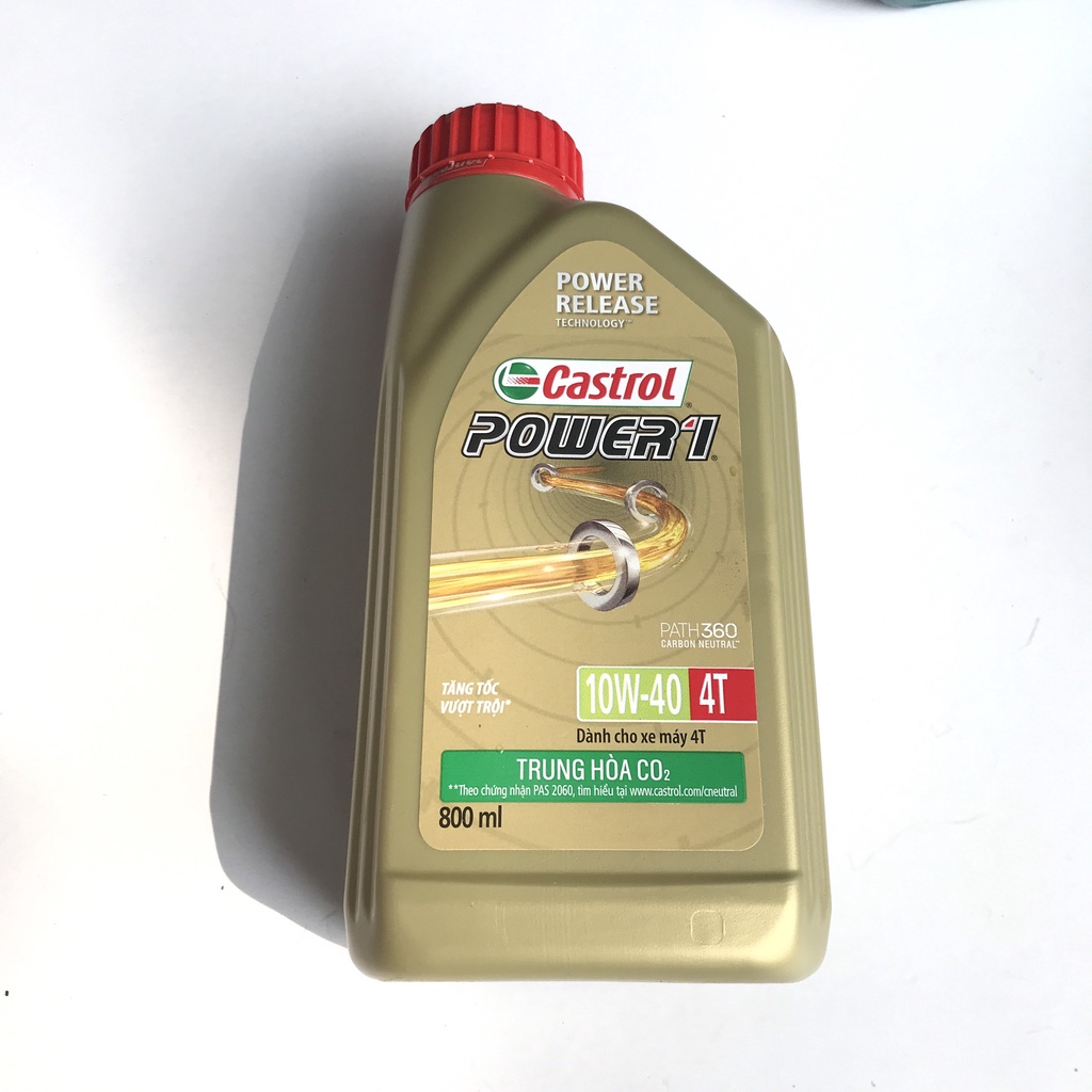 Dầu nhớt Castrol Power 800ml dầu xe máy , xe ga, xe số