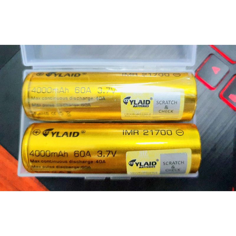 PIN SẠC CYLAID 21700 4000mAh 60A 3.7V