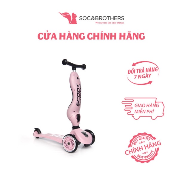 Xe scooter trẻ em Scoot and Ride Highwaykick 1 màu Rose