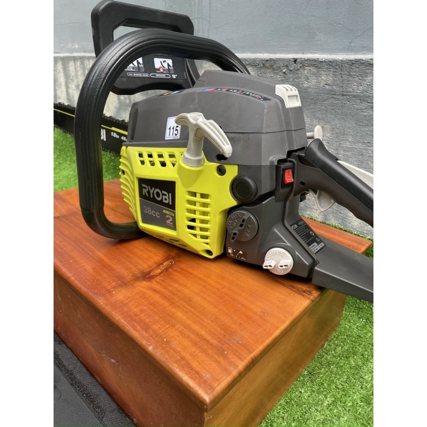 Máy cưa xích động cơ 2 thì 38cc 450mm ryobi rcs3845 - 90% bảo hành 3 tháng