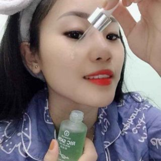 Combo sữa rửa mặt + serum ric skin