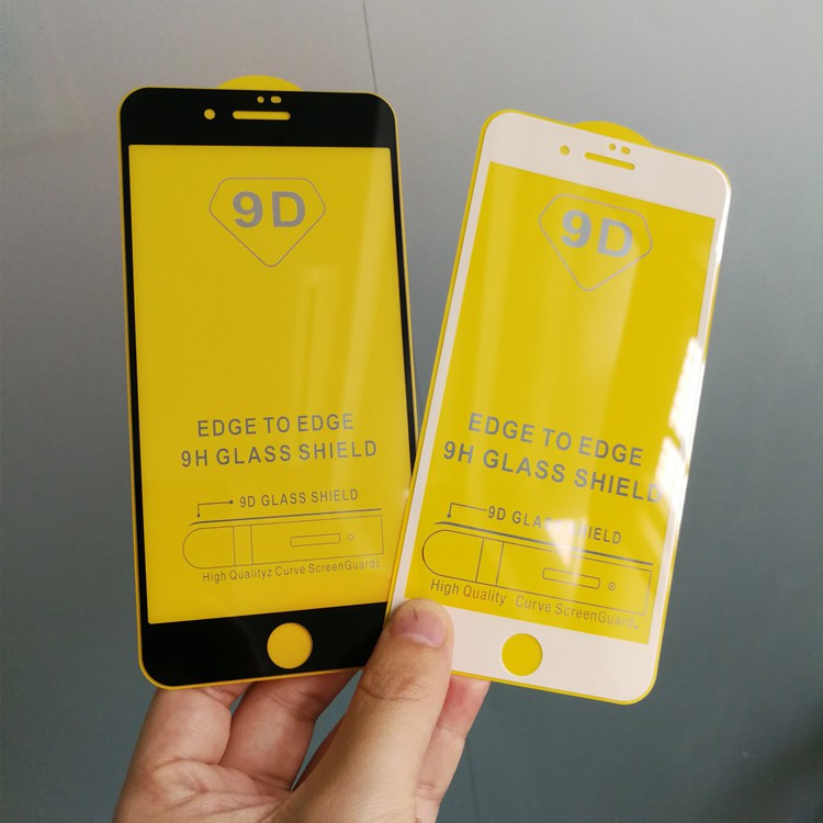 Kính cường lực 9d bảo vệ màn hình điện thoại toàn diện cho Iphone 6 6s 7 8 Plus