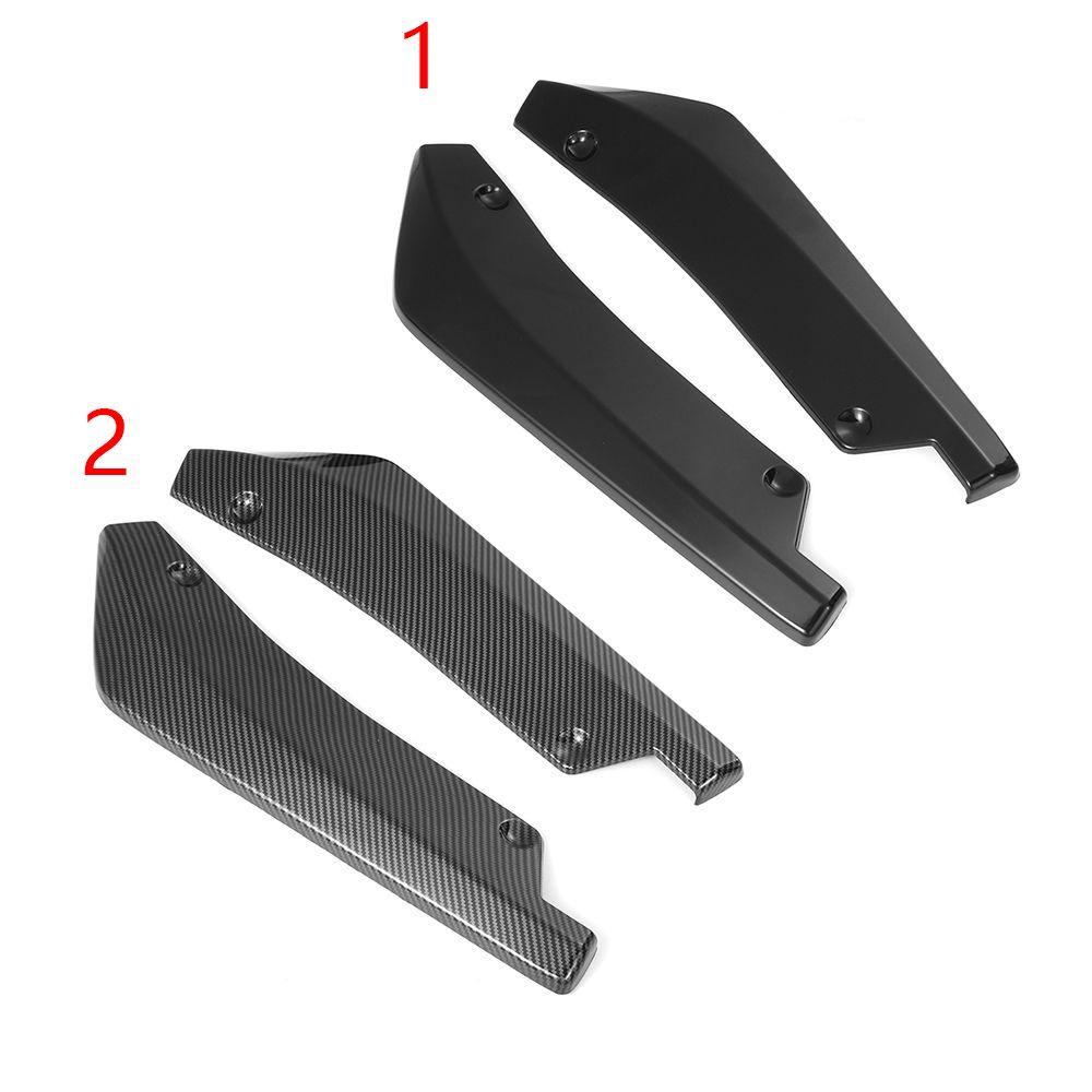 2 Phụ Kiện Tấm Cản Sau Xe Hơi Màu Đen SHOUKEY