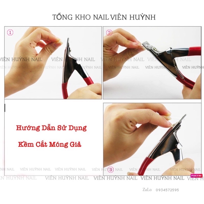 Kềm cắt móng giả chuyên dụng cho thợ nail