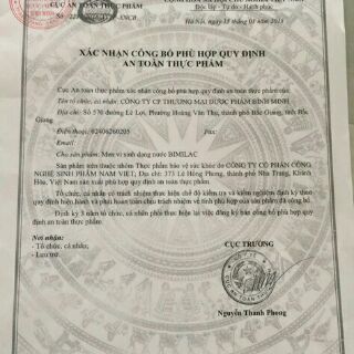 MEN VI SINH BIMILAC( 20 ống)
