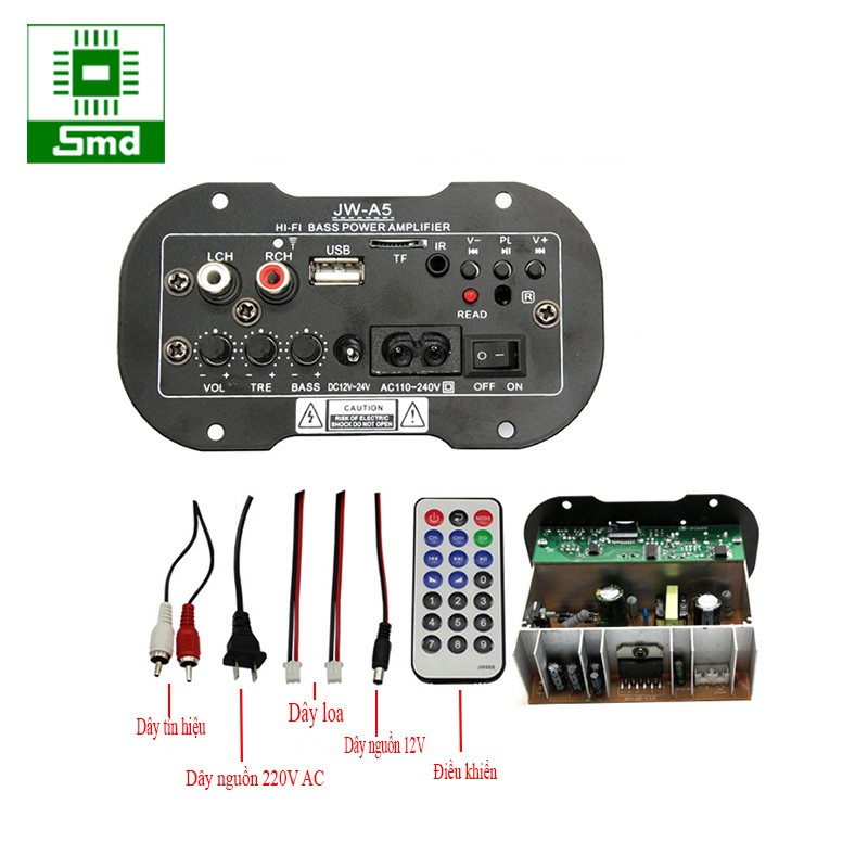 Module Loa USB Crown 220V 30W