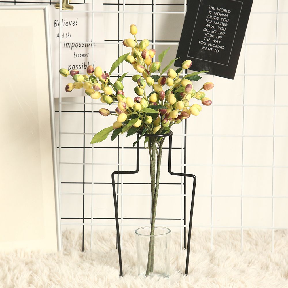 Nhánh Quả Mọng Nhân Tạo Độc Đáo Trang Trí Tiệc Cưới/ Phông Nền Chụp Ảnh DIY|Cây Giả Nhiều Màu Trang Trí Nhà Cửa