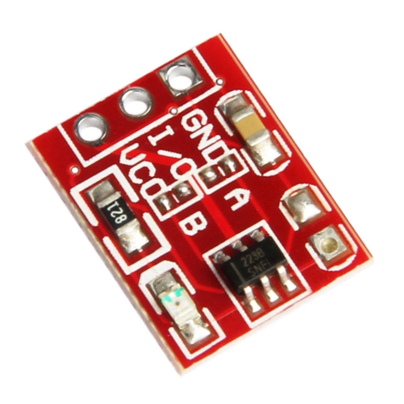 (10pcs) TTP223 Mô-đun tự chuyển đổi nút cảm ứng điện dung cho Arduino