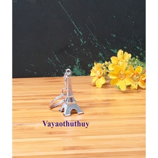 ( Ảnh Thật ): Móc Khoá Hình Tháp Eiffel