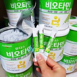 Men vi sinh Hàn Quốc ILDONG (hộp 100 gói)