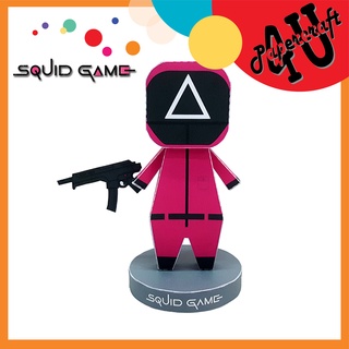 Mô hình giấy nhân vật Squid Game