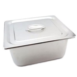 (Thanh ly) Khay inox 304 size 1/6: 176x162x66mm