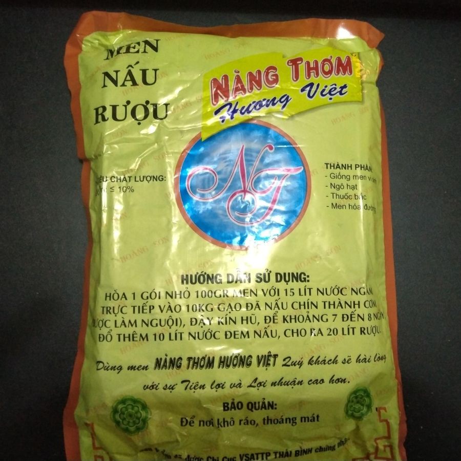 Men cay nấu r.ượu dạng bột vi sinh - Men nấu ruou gạo nếp, gạo tẻ