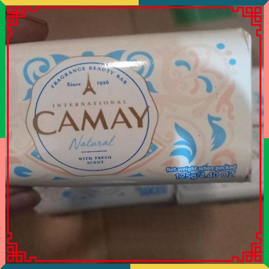 Xà phòng thơm Camay 125g đen, đỏ, trắng ( Đại lý Ngọc Toản)