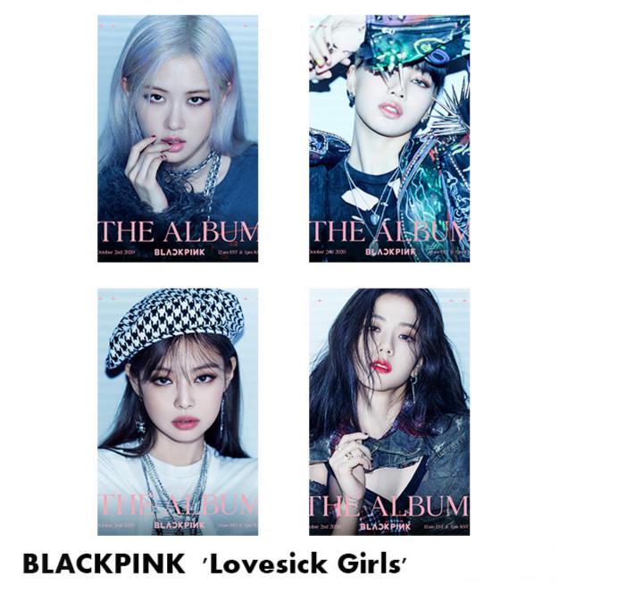 Bộ ảnh thẻ Lomo Polaroid  hình nhóm nhạc Blackpink