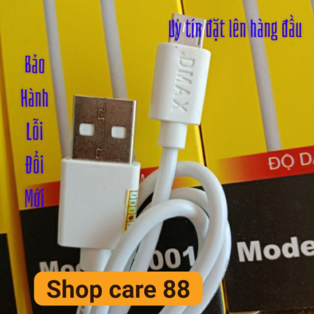 Dây sac zin hãng Dmax