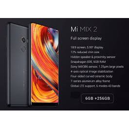 điện thoại Xiaomi Mimix 2 - Xiaomi Mi Mix 2 ram 6G/128G 2sim mới Chính hãng, Có Tiếng Việt