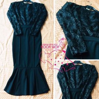 Đầm body ren