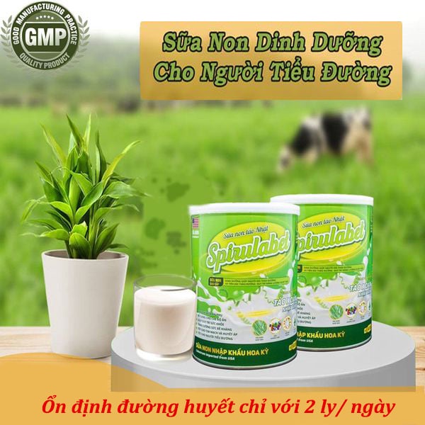 Sữa tiểu đường Spirulabet