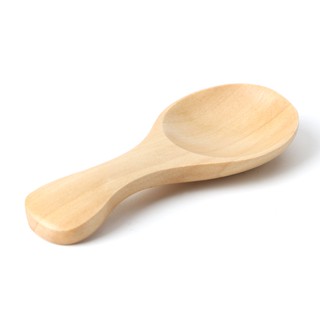 Small Wooden Salt Spoon Sugar Condiments Teaspoons Kitchen Tableware Tool