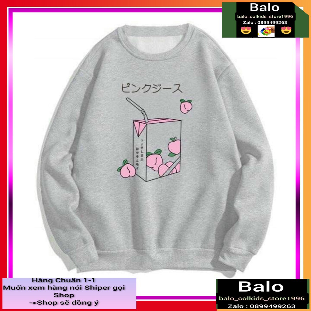 Hot Áo Khoác Hoodie Nỉ chống nắng Dành Cho Nam Cho Nữ LOKI SHOP Không Có Mũ Chất Nỉ Form rộng in hình Hộp Sữa Unisex