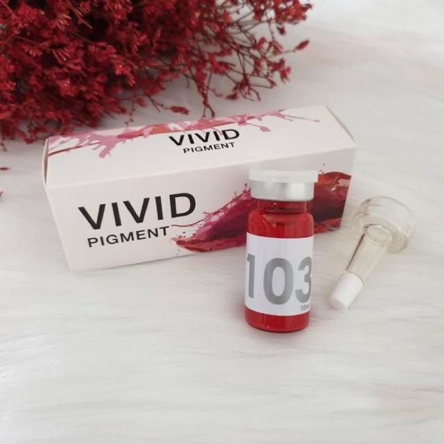 Mực phun môi Vivid Bella, mực phun môi bong đậm
