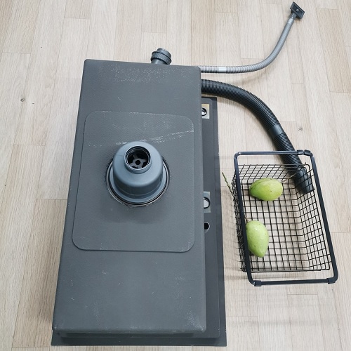 Chậu rửa bát 1 hố GRÜNDER HÀNG CHÍNH HÃNG CAO CẤP Bầu rác to đại 140mm thoát nước nhanh