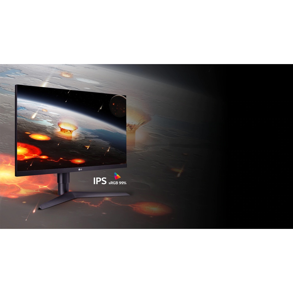 Màn Hình Máy Tính LG UltraGear 27'' Full HD 144Hz 1ms FreeSync 27GL650F-B - Hàng Chính Hãng