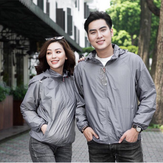 BST Áo gió 2 lớp chống gió, chống bụi, chống nước, chống nắng chất đẹp, mũ rời và mũ liền - TTNew
