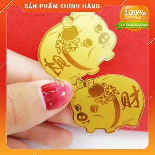 [HOT] HEO - LỢN Vàng Thần Tài Mạ Vàng 24K Cao Cấp Vật Phẩm Phong Thủy May Mắn Trang Trí Ốp Điện Thoại #dingdong #cd4