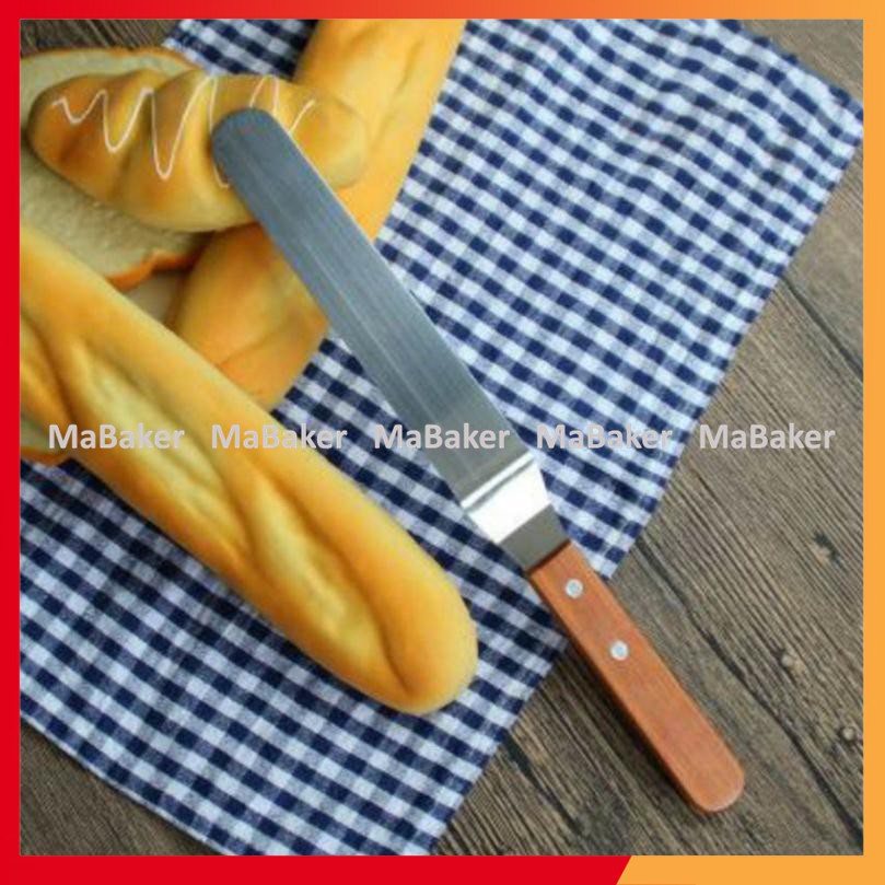 Dao chà láng gấp khúc bằng thép không gỉ cao cấp 8 inch, 10 inch - MaBaker