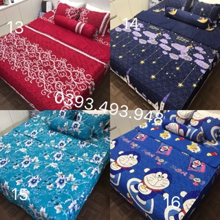 Bộ chăn ga gối trần bông