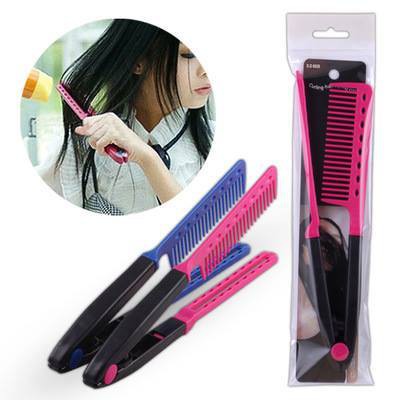 LƯỢC CHỮ V KẸP TẠO KIỂU TÓC