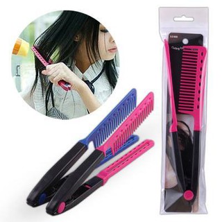 LƯỢC CHỮ V KẸP TẠO KIỂU TÓC