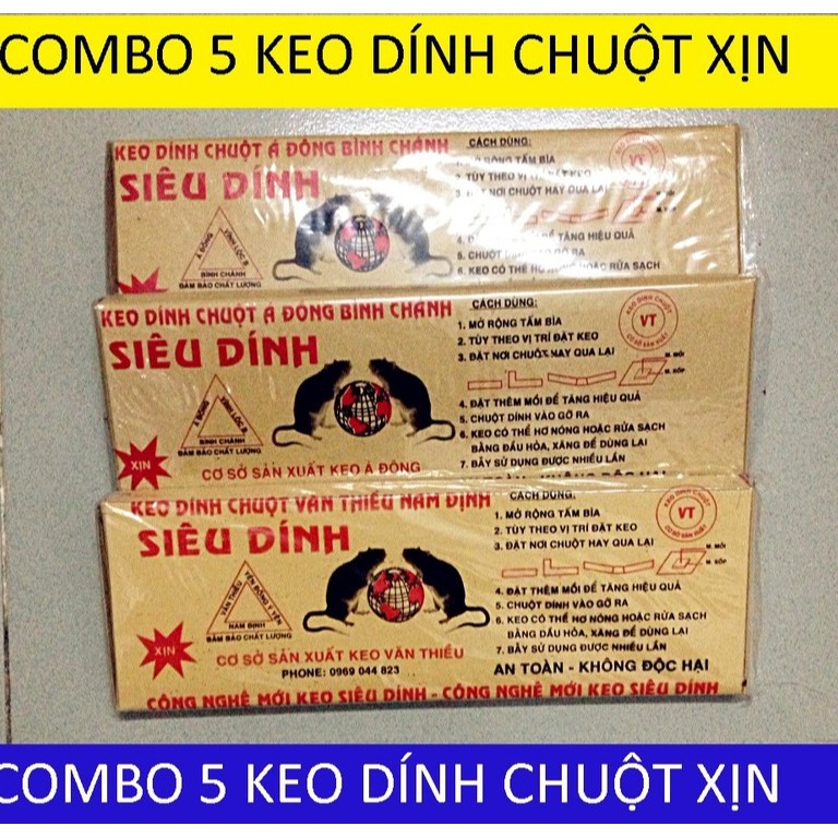 KEO DÍNH CHUỘT SIÊU DÍNH
