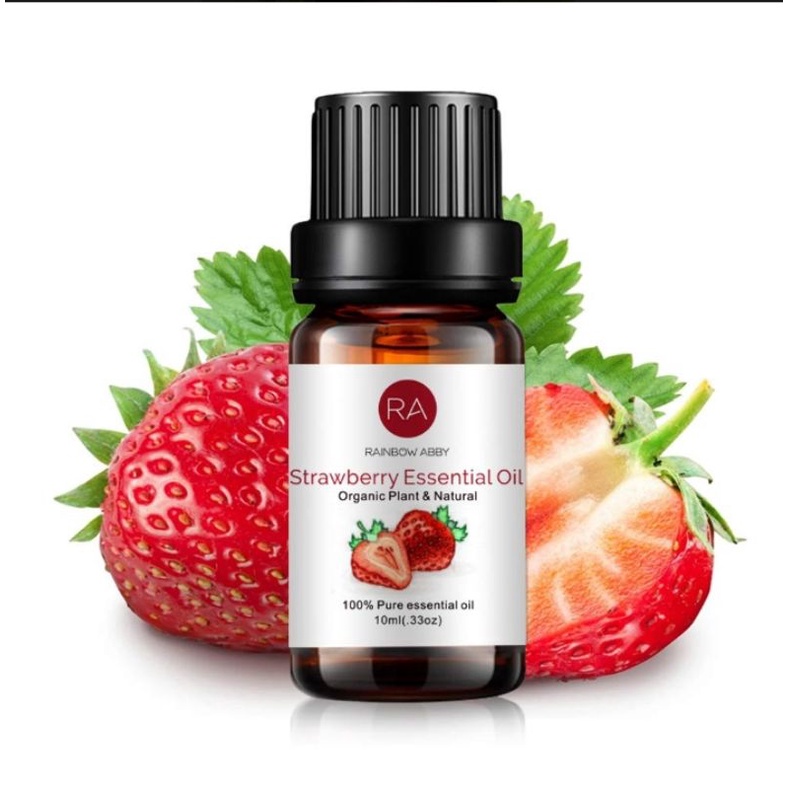 Tinh dầu Dâu Tây Strawberry Nature Life, xuất sứ thiên nhiên không pha tạp chất, có giấy kiểm định COA