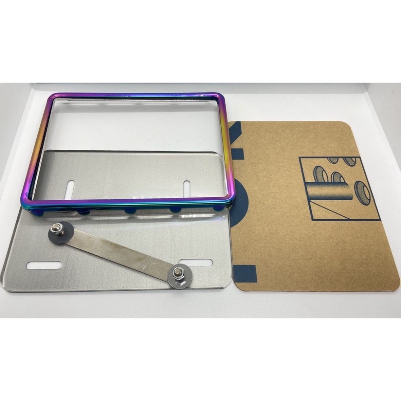 Bộ biển số xe máy Titan chống nưoc ( Meka + đai + khung viền )