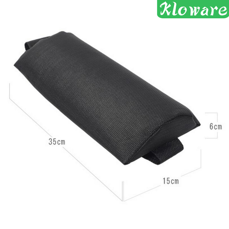 Gối Đệm Tựa Đầu Màu Đen Thay Thế Cho Ghế Xếp Đi Biển