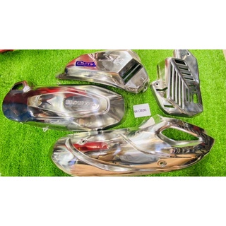 Ốp inox sh2020 việt bô e, bát bô, quạt gió, lóc máy