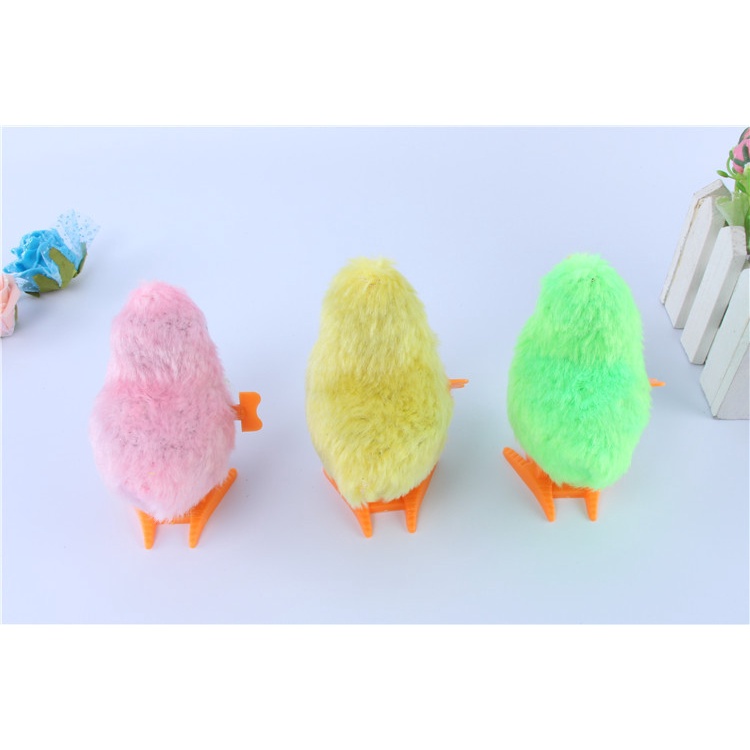 Gà con vặn cót biết chạy cho bé